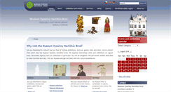 Desktop Screenshot of muzeumhb.cz